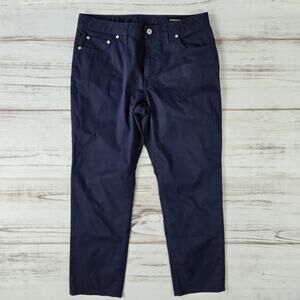 Bonobos Lightweight Travel Jeans Slim Navy Blue sz 33/28